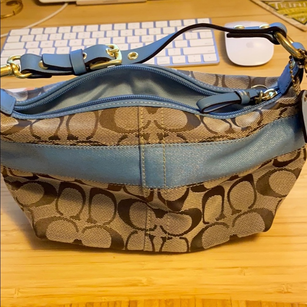 Coach Monogram Mini Bag